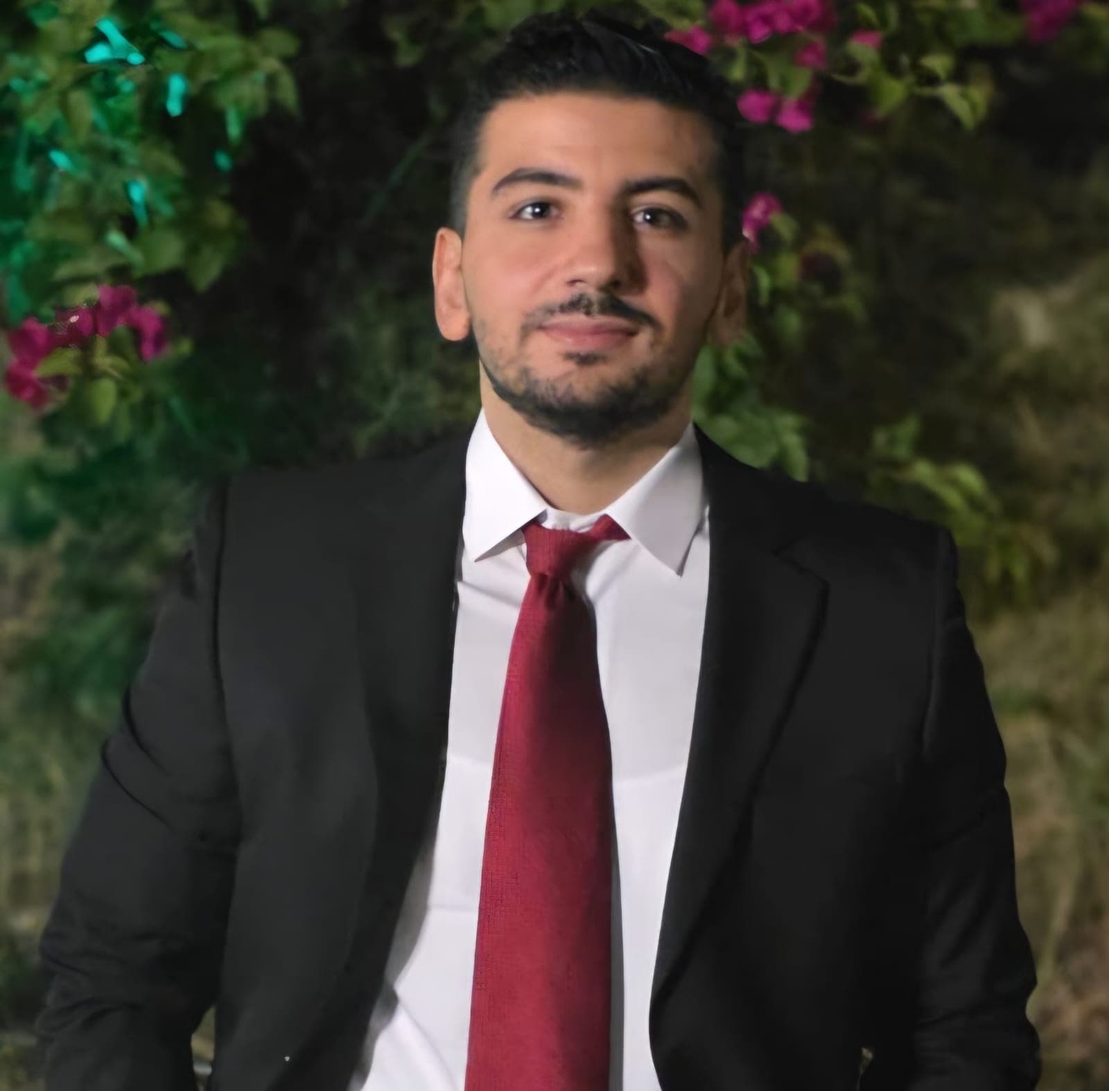 Mohammad Yassine in a suit