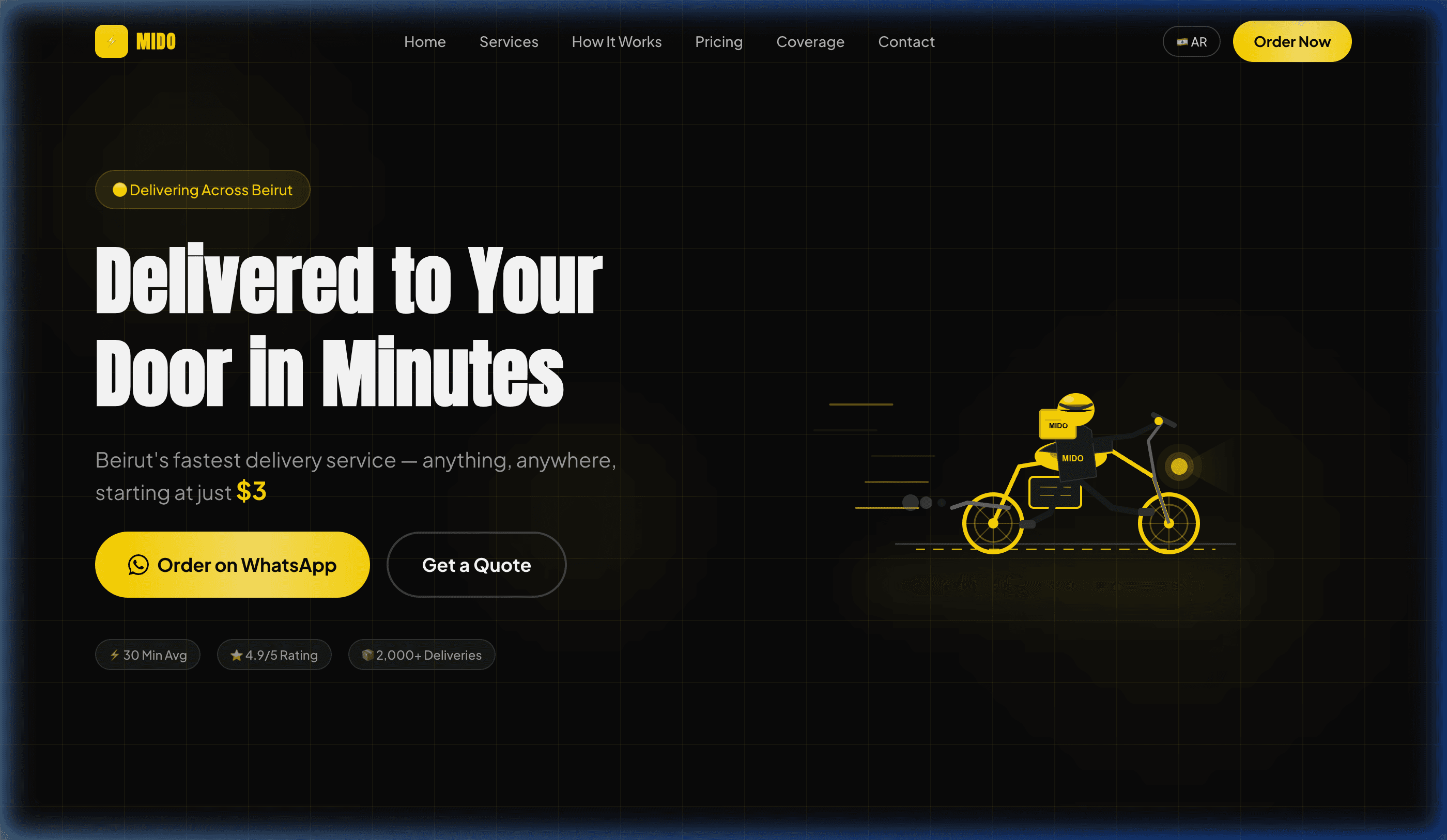 Mido Delivery screenshot